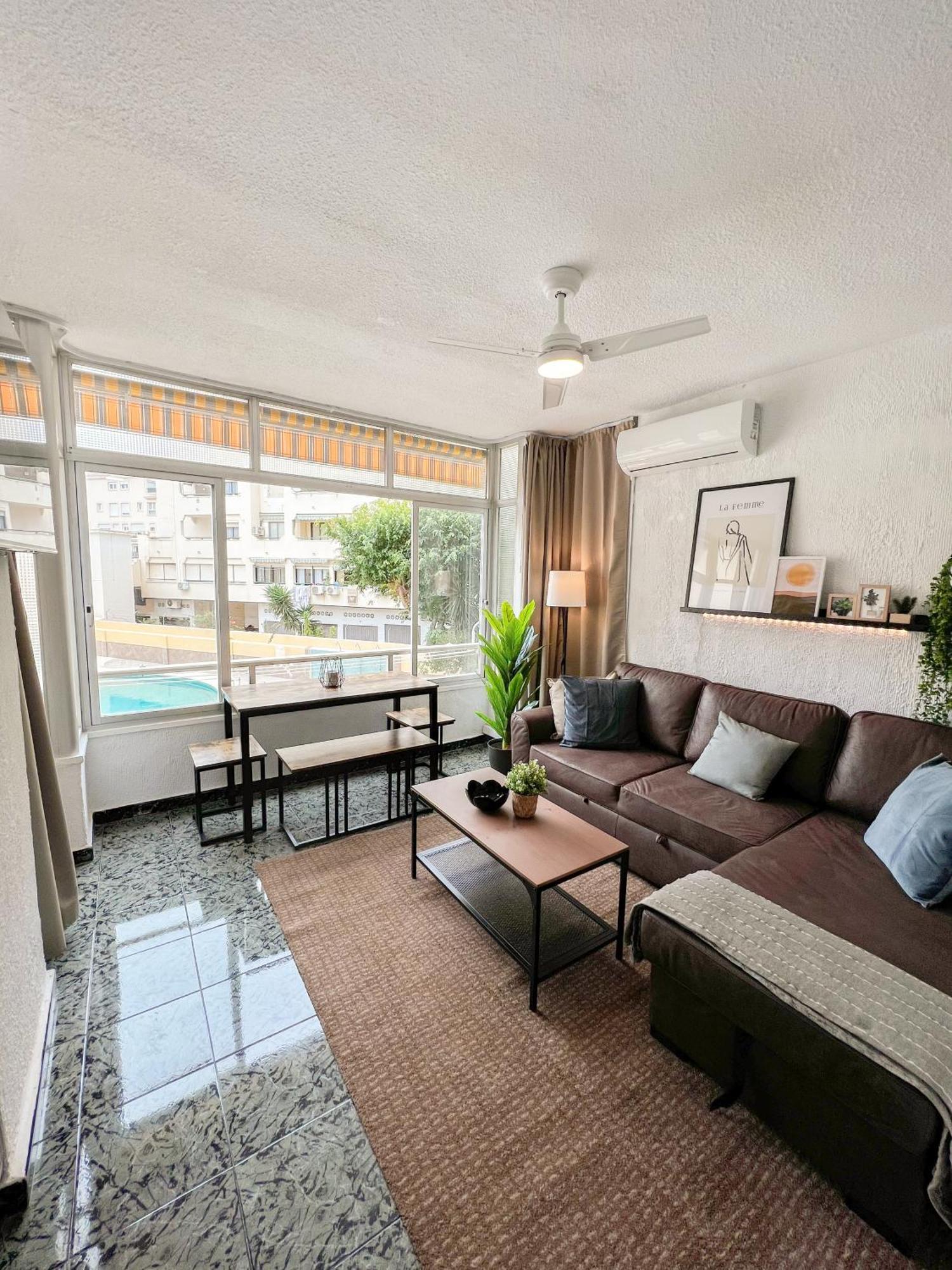 토레몰리노스 Cozy And Bright Flat With Pool 아파트 외부 사진